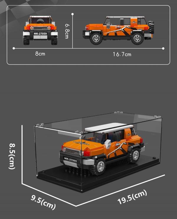 Geländewagen in orange