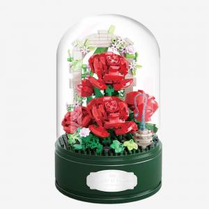 Musicbox: Red roses (diamond blocks)