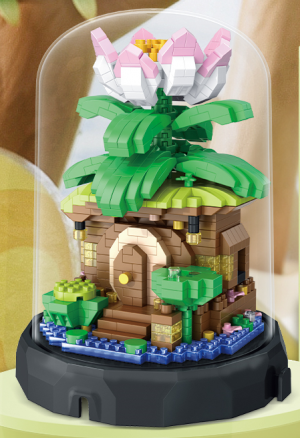 Lotus treehouse (diamond blocks)