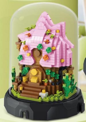 Pinecone treehouse (diamond blocks)