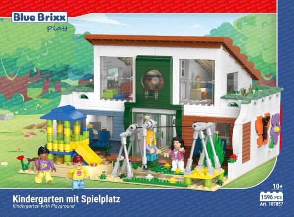 Kindergarten mit Spielplatz