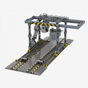 Container loading crane