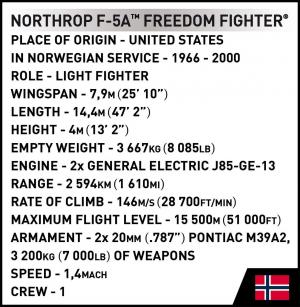 Northrop F-5A Freedom Fighter 