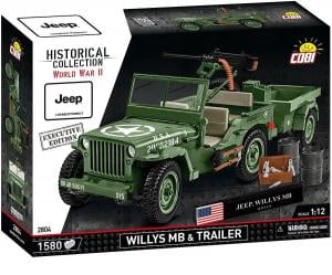 Jeep Willys MB inkl. Anhänger und M2 Gewehr der US Army - Executive Edition