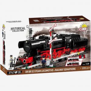 DRB BR 52 steam locomotive incl. signal - Executive Edition