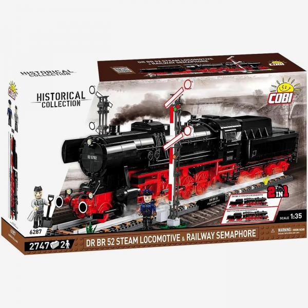 Dampflokomotive BR 52 der DRB inkl. Signal