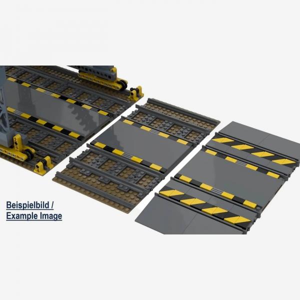 Container loading crane extension