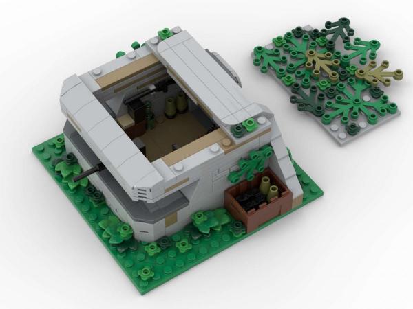 WW2 small bunker