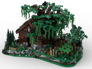 Waldhütte der "Kräuterfrau"