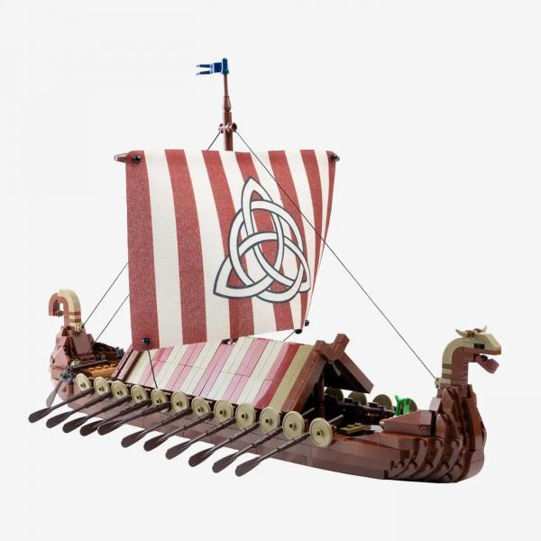 Wikinger Langschiff