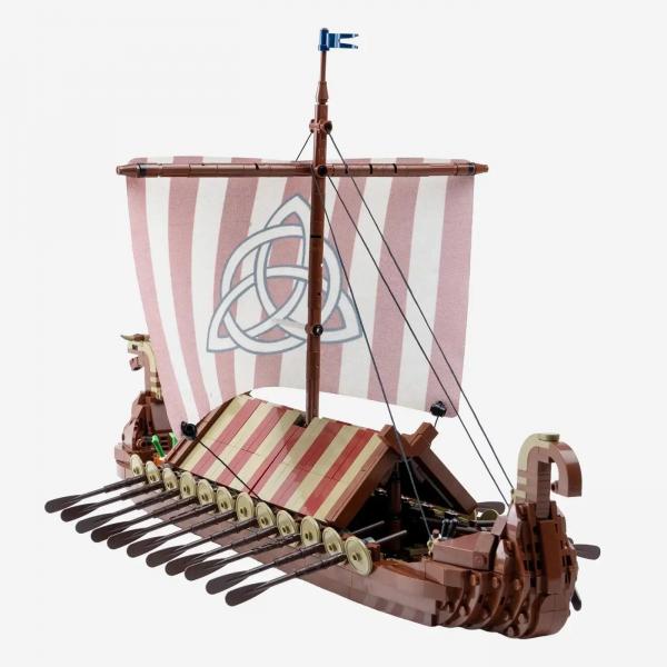 Wikinger Langschiff