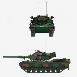 Battle tank Leopard 1, Bundeswehr
