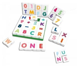 Zahlen- und Buchstabenpuzzle