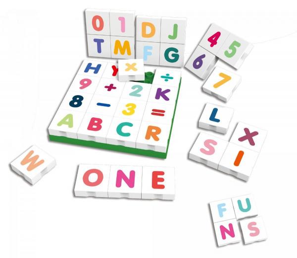 Zahlen- und Buchstabenpuzzle