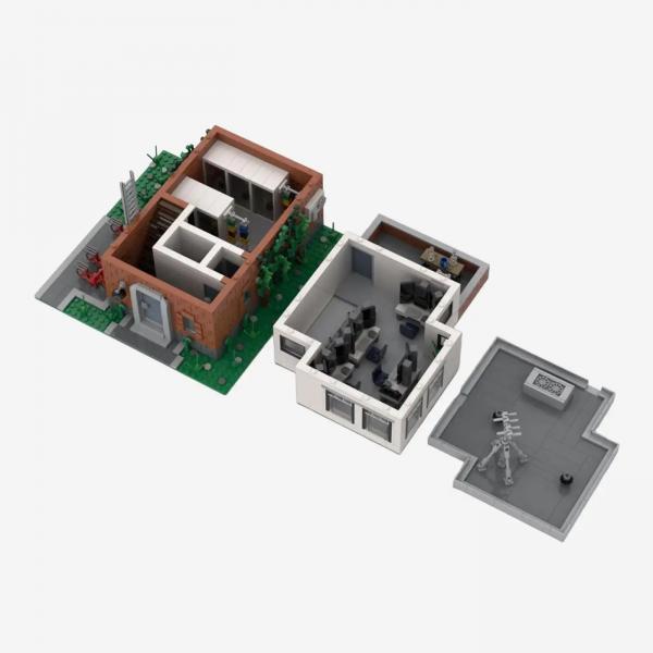 Modern signal box center
