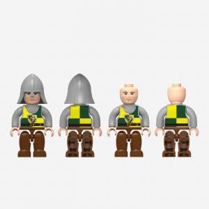 Minifigure Pack Bear Rock Castle – Knights