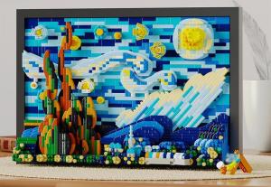 Painting: Starry Night (diamond blocks)