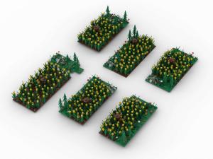 16x32 Cornfield 6 in 1 - Field with maize 