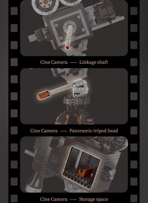 Cine camera (diamond blocks)