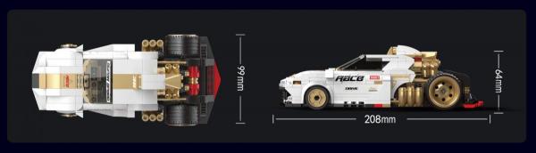 Aufgemotztes Auto: Wirbelwind weiß