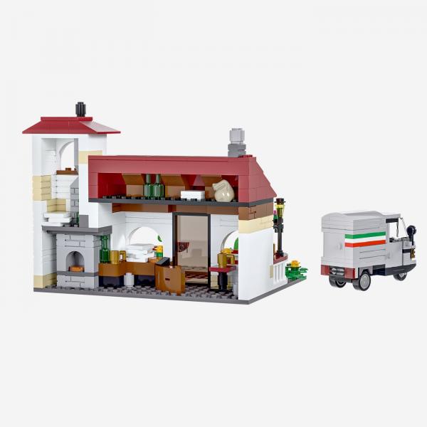 Ristorante mit Rollermobil