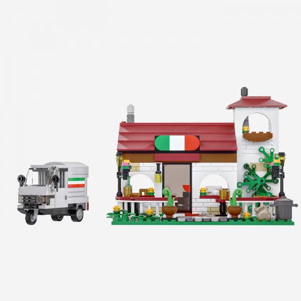 Ristorante mit Rollermobil