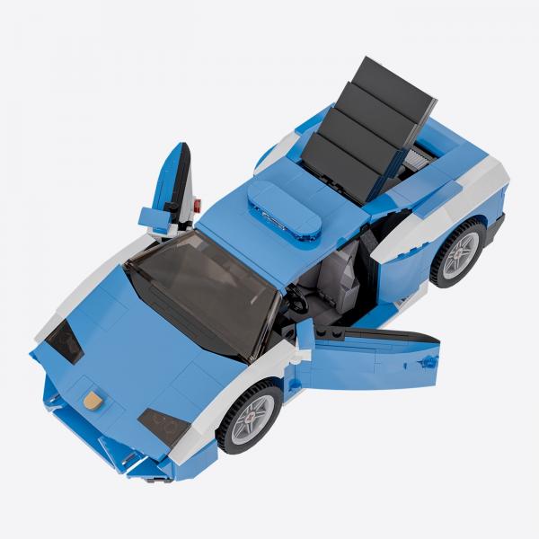 Italienischer Autobahnpolizeiwagen