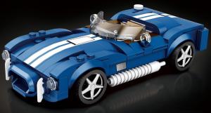 Blauer Oldtimer