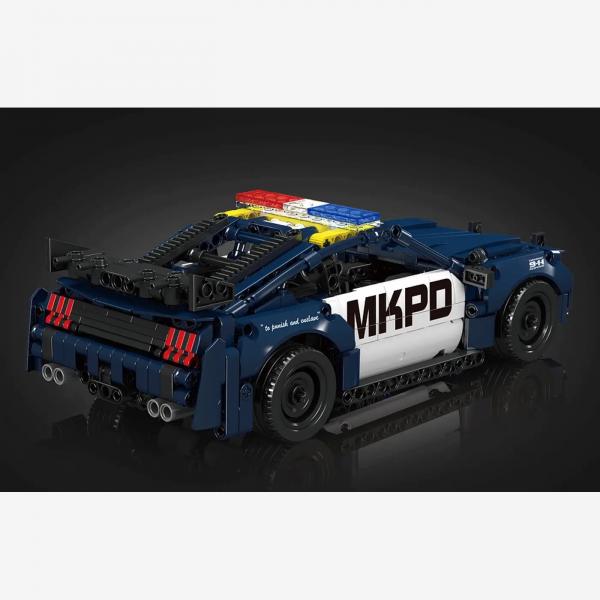 Polizeistreife mit Pull Back Motor