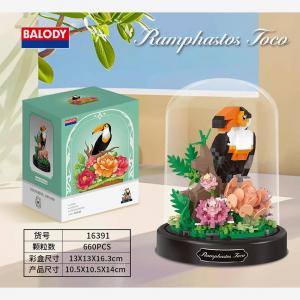 Toco Toucan (diamond blocks)