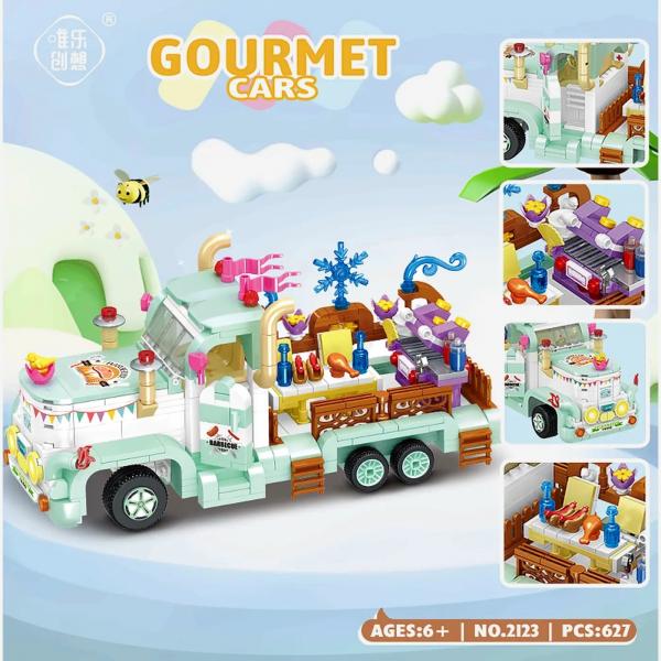 Mobiler Essenswagen (mini blocks)