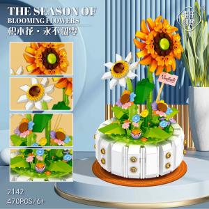 Sunflower (mini blocks)