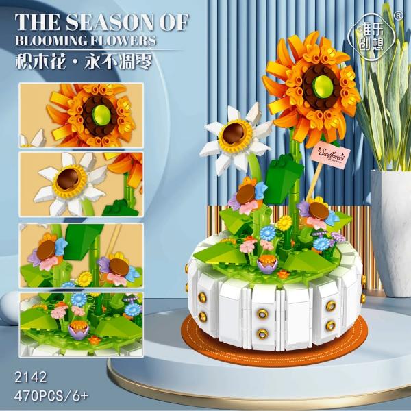 Sunflower (mini blocks)