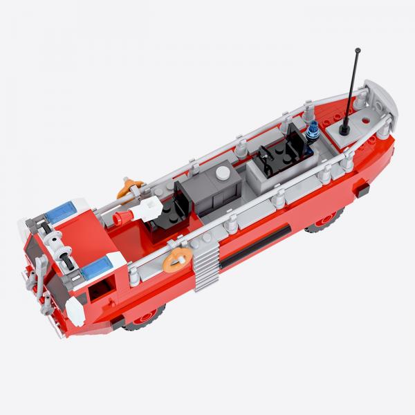 Feuerwehr Amphibisches Löschfahrzeug