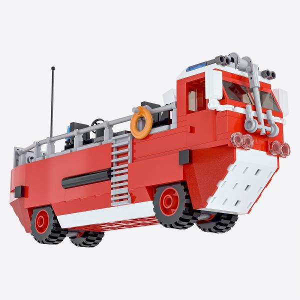 Feuerwehr Amphibisches Löschfahrzeug