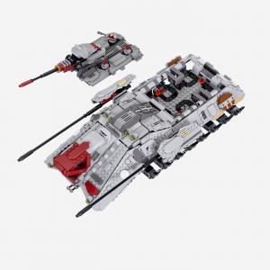 Futuristic Antigravity-Artillery 