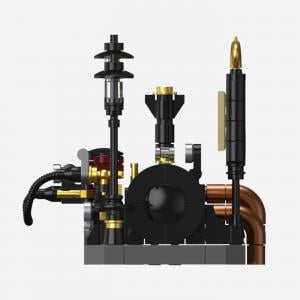 Steampunk Helicab