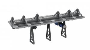 Modular main station: Modern roofing for platform (wide)