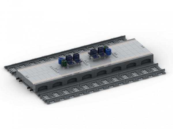 Studgart Hbf: Bahnsteige Breit (2 in 1)