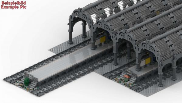 Studgart MTS: Platform wide end and empty Segment