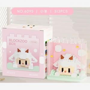 Blockzoo box: Sheep (diamond blocks)