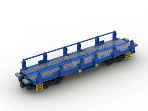 Autoauffahrtermial mit Autotransportwaggon (8w)