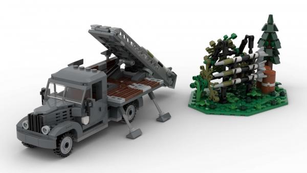 Taifun Flakraketenlastwagen