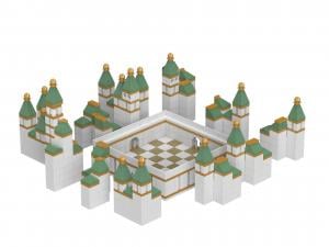 3D-Puzzle: City