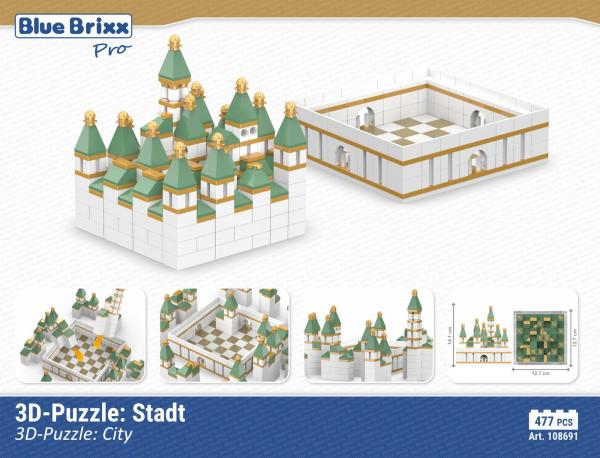 3D-Puzzle: Stadt
