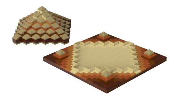 3D-Puzzle: Pyramide