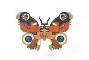 peacock butterfly
