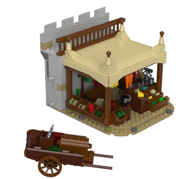 Bear Rock Castle: Market stall
