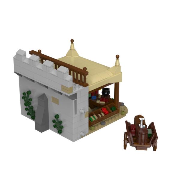 Bear Rock Castle: Market stall