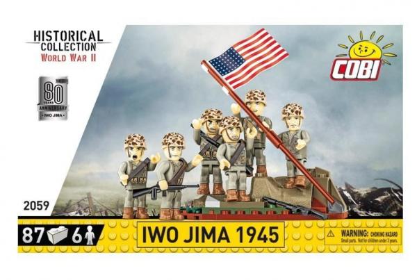Hissen der Flagge auf Iwo Jima